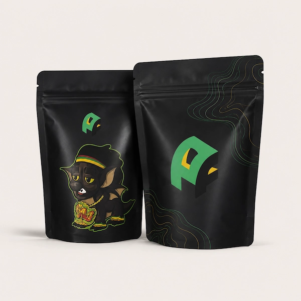 Custom Printed 6x9 x 3" Mylar Bags (Oz )